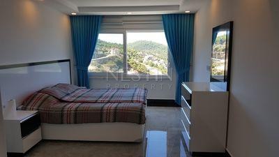 Вилла 4+1 в районе Каргыджак с видом на Средиземное море фото 9