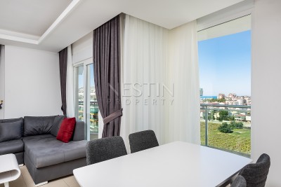 Пентхаус 3+1 в комплексе класса люкс в районе Авсаллар фото 5