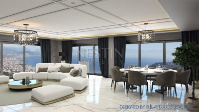 Роскошная Вилла 5+2 с видом на Средиземное море фото 9