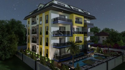 Квартира 1+1 в районе Авсаллар в новом жилом комплексе фото 5