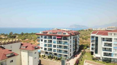 Садовый дуплекс 2+1 в районе Кестель в 200 метрах от моря фото 2