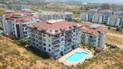 Садовый дуплекс 2+1 в районе Кестель в 200 метрах от моря фото 3