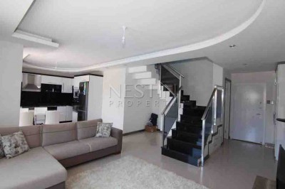 Садовый дуплекс 2+1 в районе Кестель в 200 метрах от моря фото 8