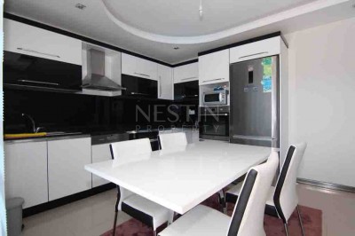 Садовый дуплекс 2+1 в районе Кестель в 200 метрах от моря фото 9