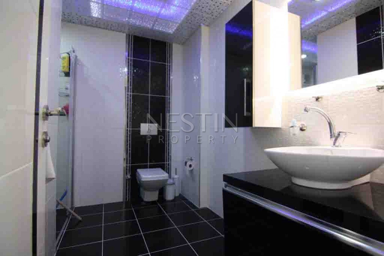 Садовый дуплекс 2+1 в районе Кестель в 200 метрах от моря фото 19