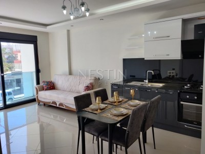 Квартира 1+1 в районе Оба всего в 350 м от Средиземного моря фото 10
