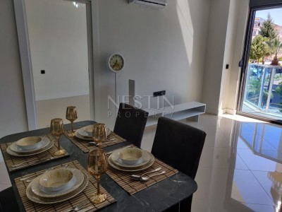 Квартира 1+1 в районе Оба всего в 350 м от Средиземного моря фото 12
