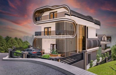 Новый проект вилл 5+1 в районе Каргыджак с прекрасным видом на море и горы фото 6