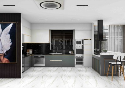 Новый проект вилл 5+1 в районе Каргыджак с прекрасным видом на море и горы фото 14