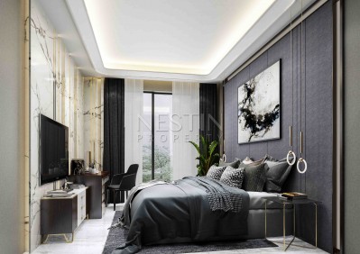 Новый проект вилл 5+1 в районе Каргыджак с прекрасным видом на море и горы фото 17