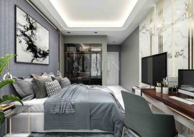 Новый проект вилл 5+1 в районе Каргыджак с прекрасным видом на море и горы фото 18