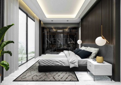 Новый проект вилл 5+1 в районе Каргыджак с прекрасным видом на море и горы фото 21