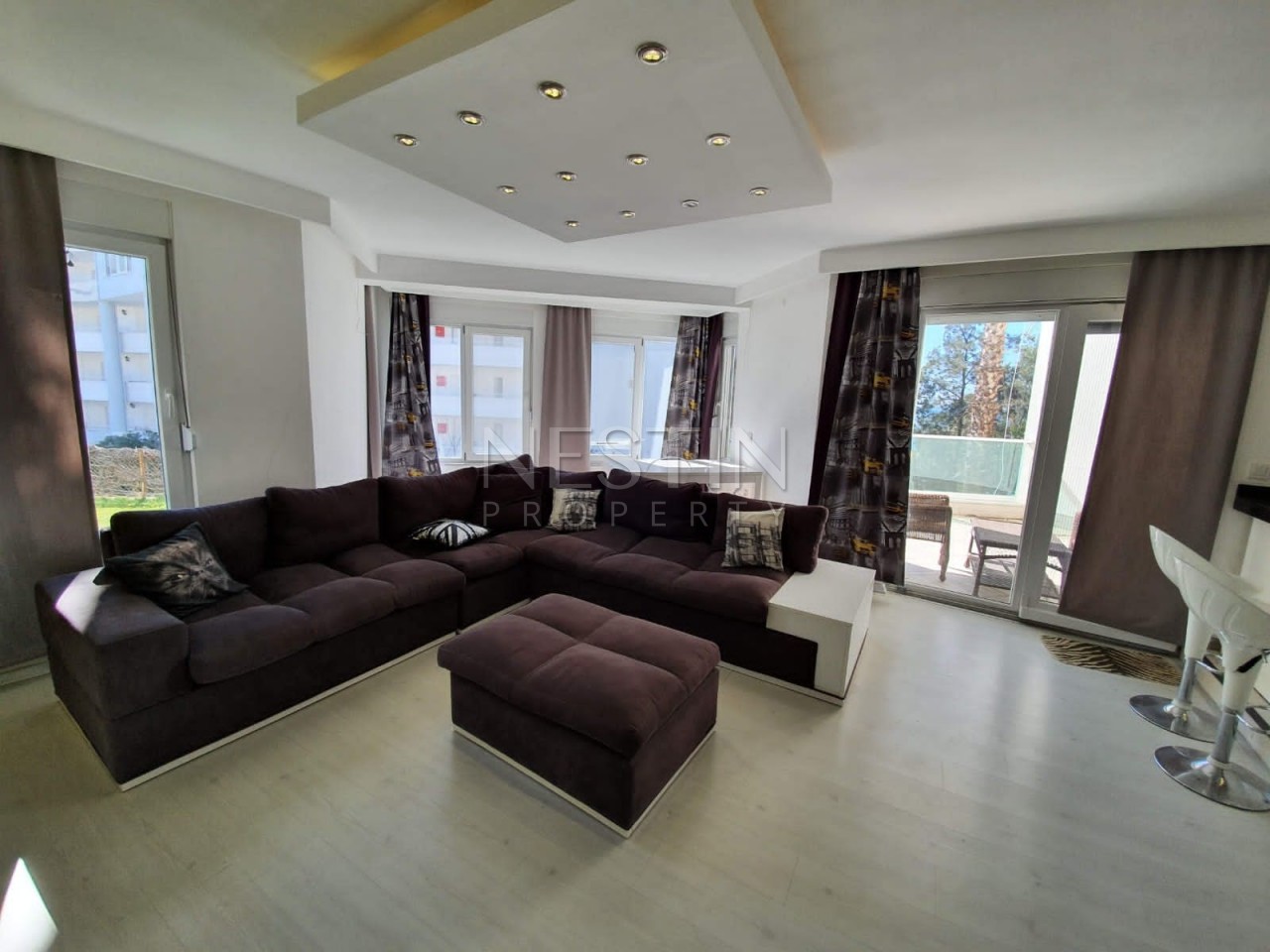 Вилла 4+2 с районе Авсаллар с видом на средиземное море фото 10