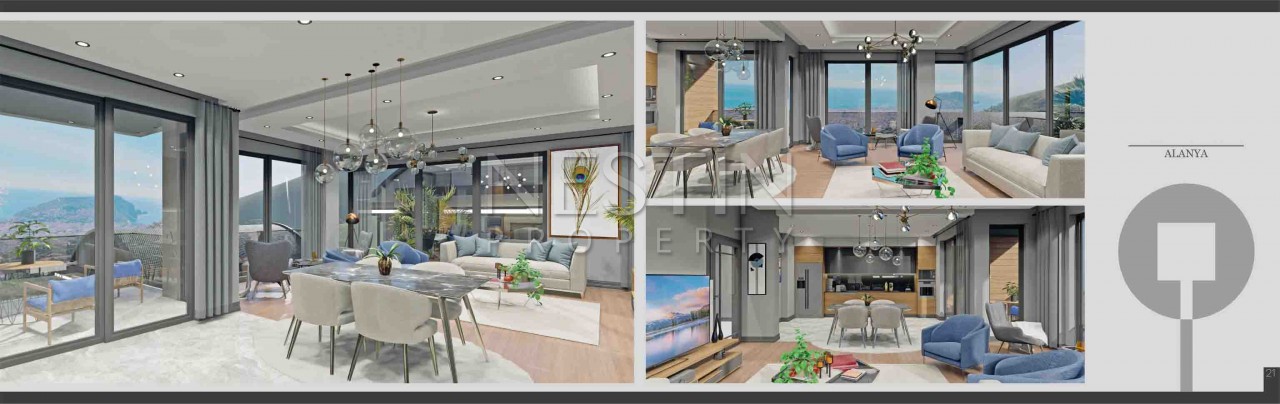 Шикарный комплекс класса люкс с видом на море в городе Аланья фото 6