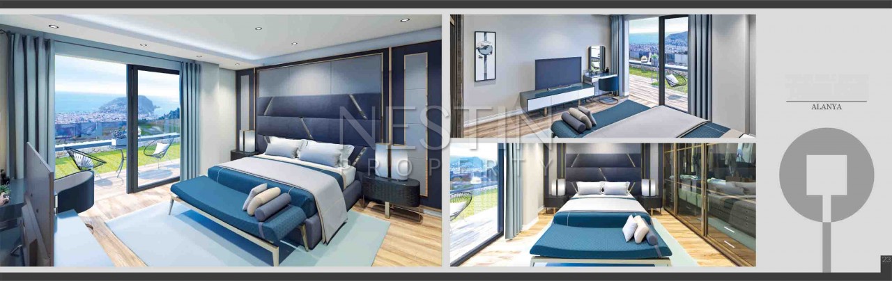 Шикарный комплекс класса люкс с видом на море в городе Аланья фото 7