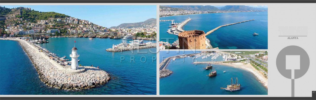 Шикарный комплекс класса люкс с видом на море в городе Аланья фото 13