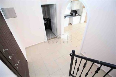 Вилла 3+1 в районе Бекташ с видом на Средиземное море фото 21