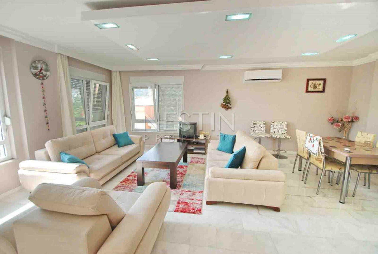 Вилла 3+2 в районе Бекташ с прекрасным видом на Средиземное море фото 7