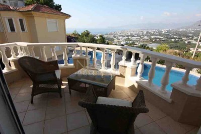 Вилла 4+1 в районе Каргыджак с видом на море и горы фото 35