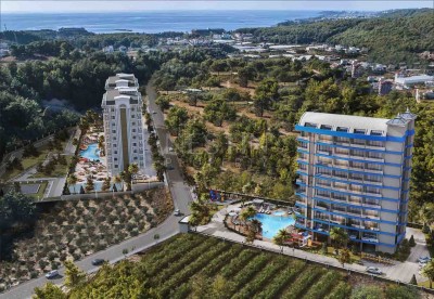 Новый проект жилого комплекса в районе Авсаллар в 800 м от моря фото 11
