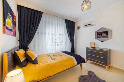 Большая квартира 2+1 в районе Махмутлар с новой мебелью фото 14