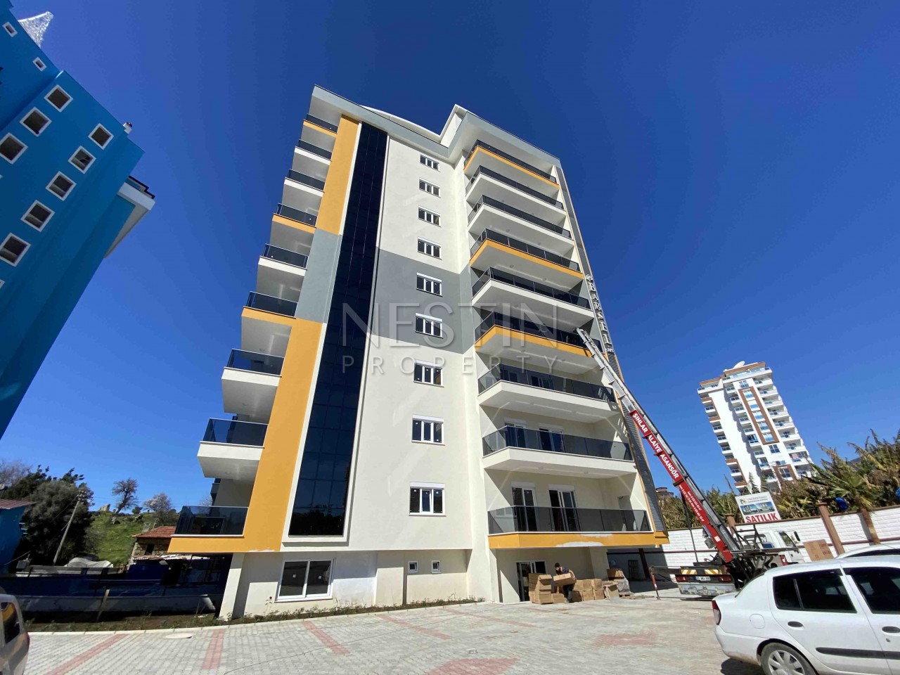 Квартиры различной планировки в новом комплексе в районе Махмутлар фото 1