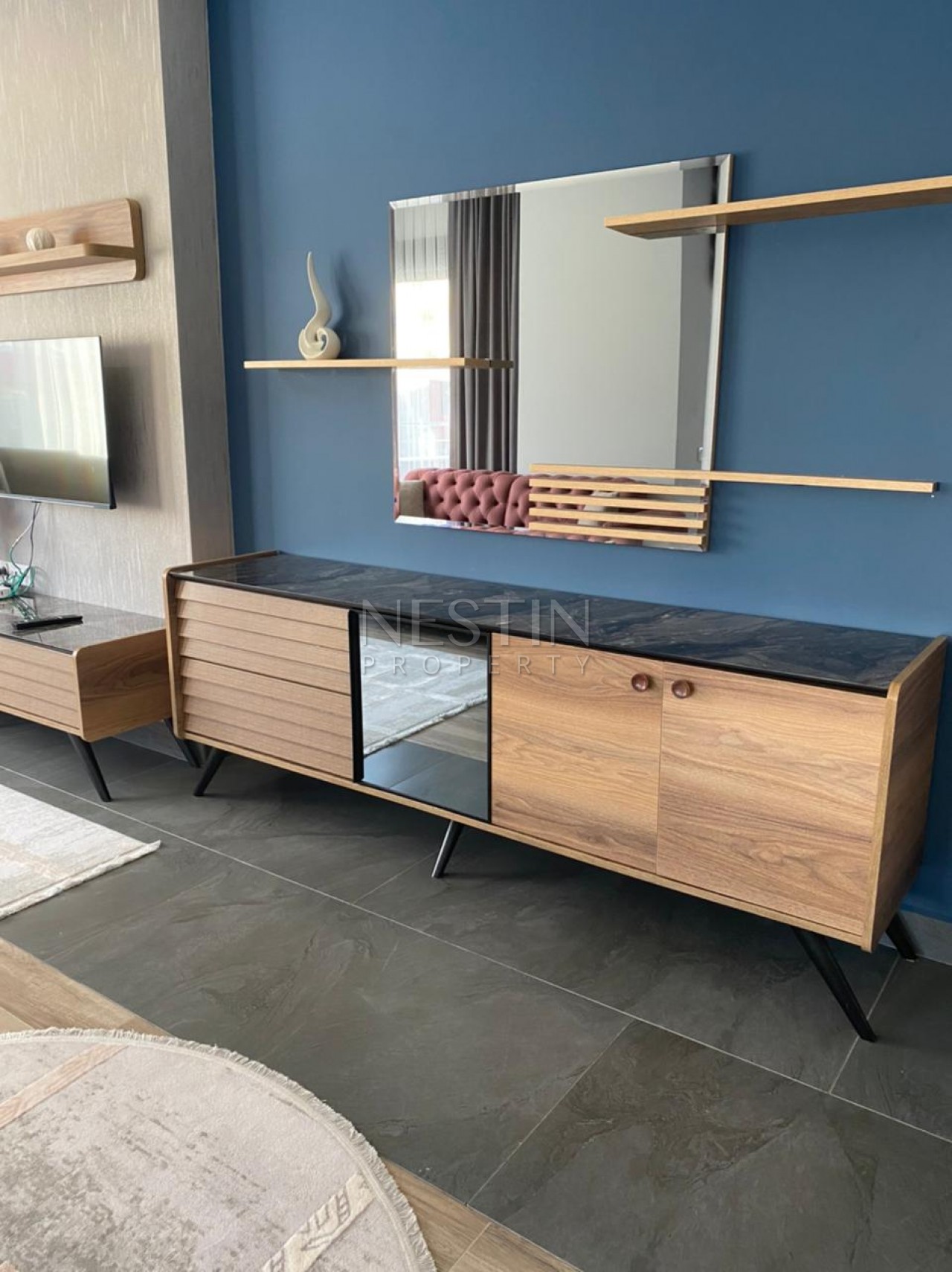 Квартира 2+1 в районе Махмутлар с ремонтом и мебелью фото 3