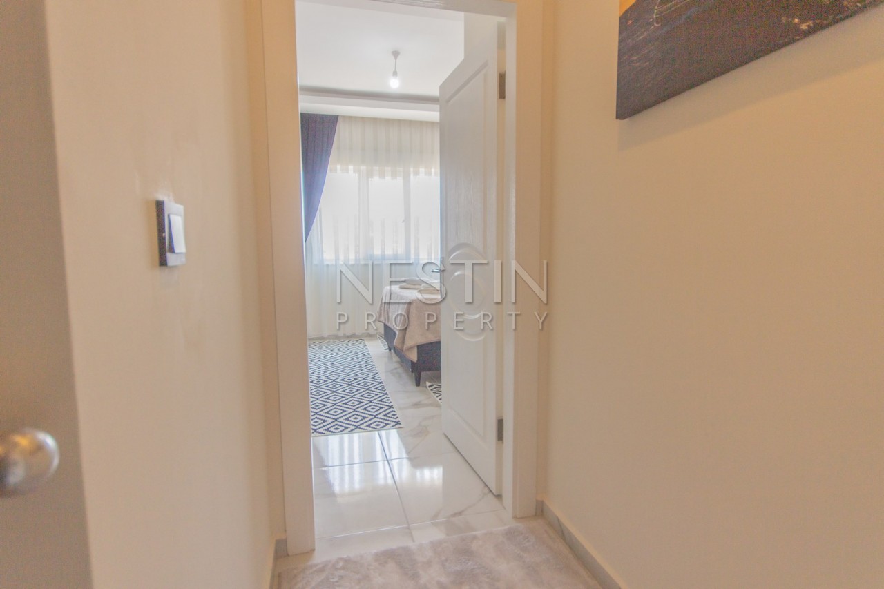 Большой пентхаус 4+1 в районе Махмутлар с видом на горы фото 28