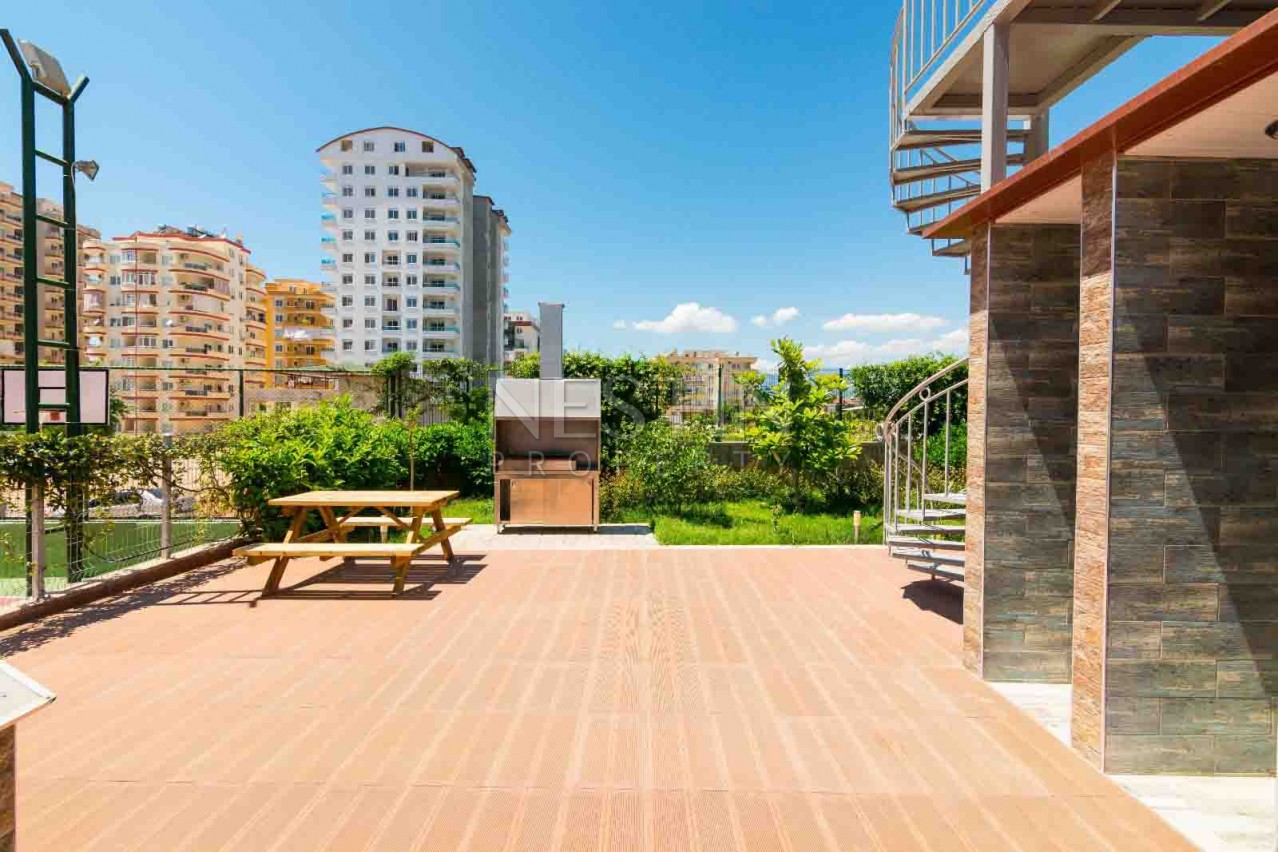 Квартира 2+1 класса люкс в Махмутларе с видом на прилегающию территорию фото 6