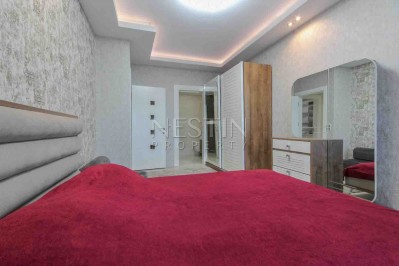 Квартира 2+1 класса люкс в Махмутларе с видом на прилегающию территорию фото 42