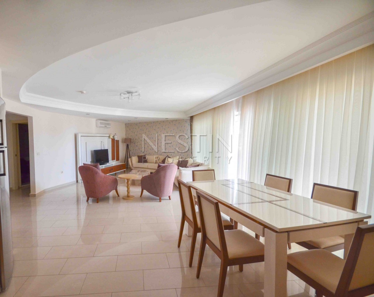 Большая 3-х комнатная квартира в районе Махмутлар фото 14