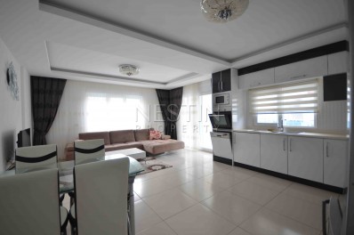 Большая квартира 2+1 в районе Махмутлар с видом на горы фото 6