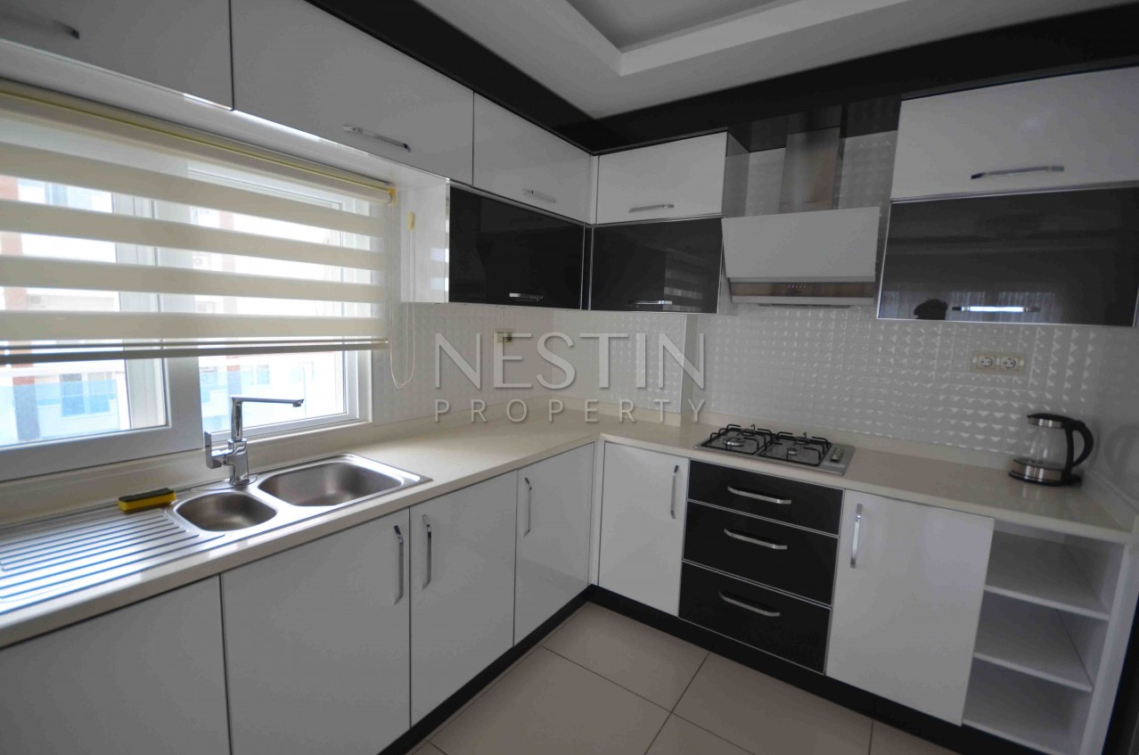 Большая квартира 2+1 в районе Махмутлар с видом на горы фото 10