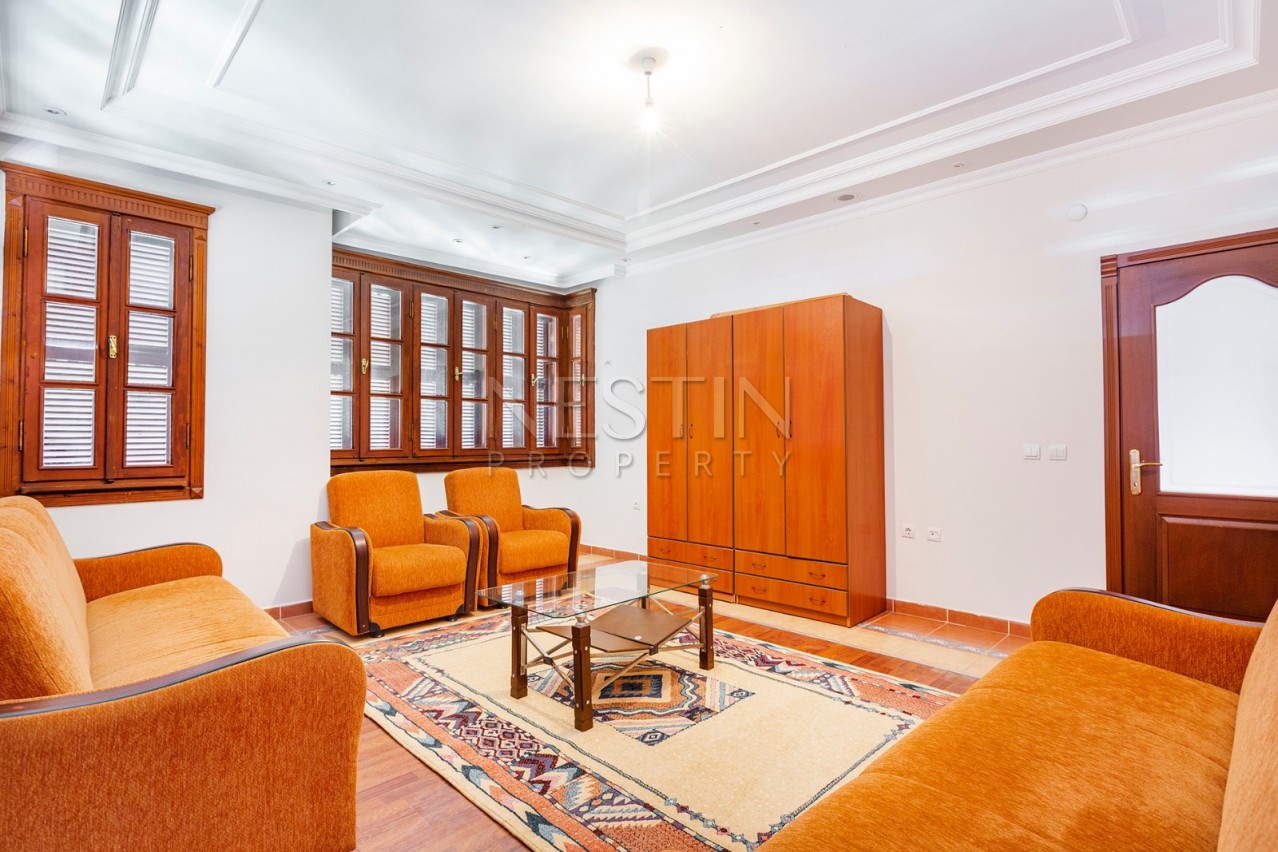 Вилла 3+1 с видом на Средиземное море в центре Алании фото 14