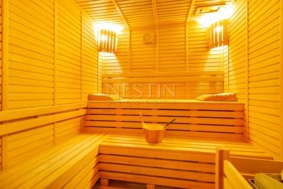 Вилла 3+1 с видом на Средиземное море в центре Алании фото 23