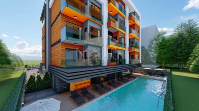 Квартиры в новом комплексе премиум класса в самом центре города Аланья фото 1