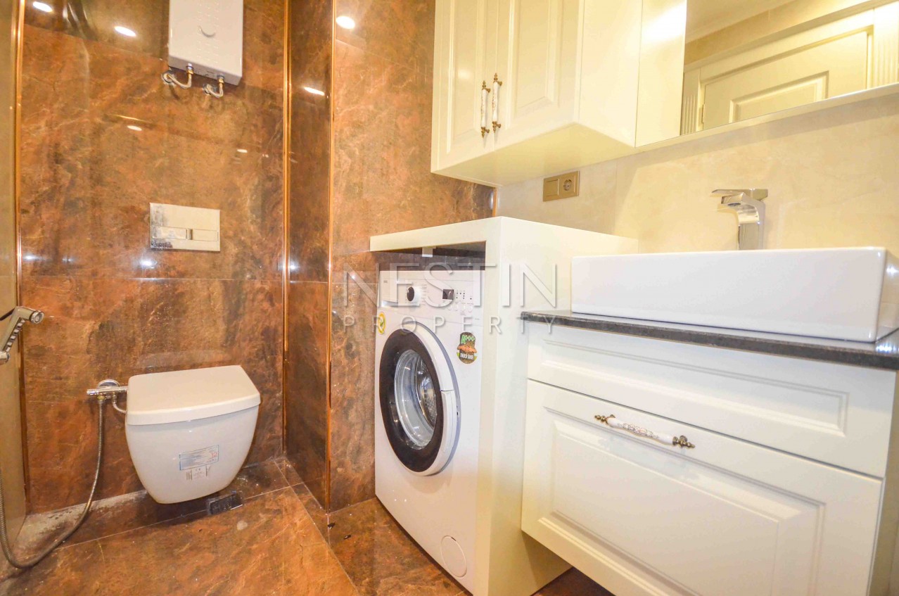 Квартира 1+1 в районе Каргыджак в новом комплексе всего в 100 м от моря фото 29