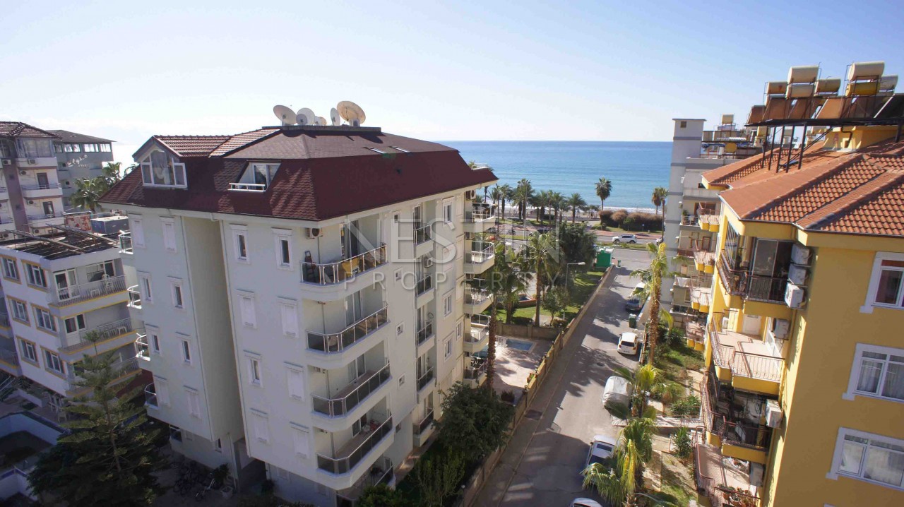 Пентхаус 4+1 в городе Аланья на первой линии от моря фото 20