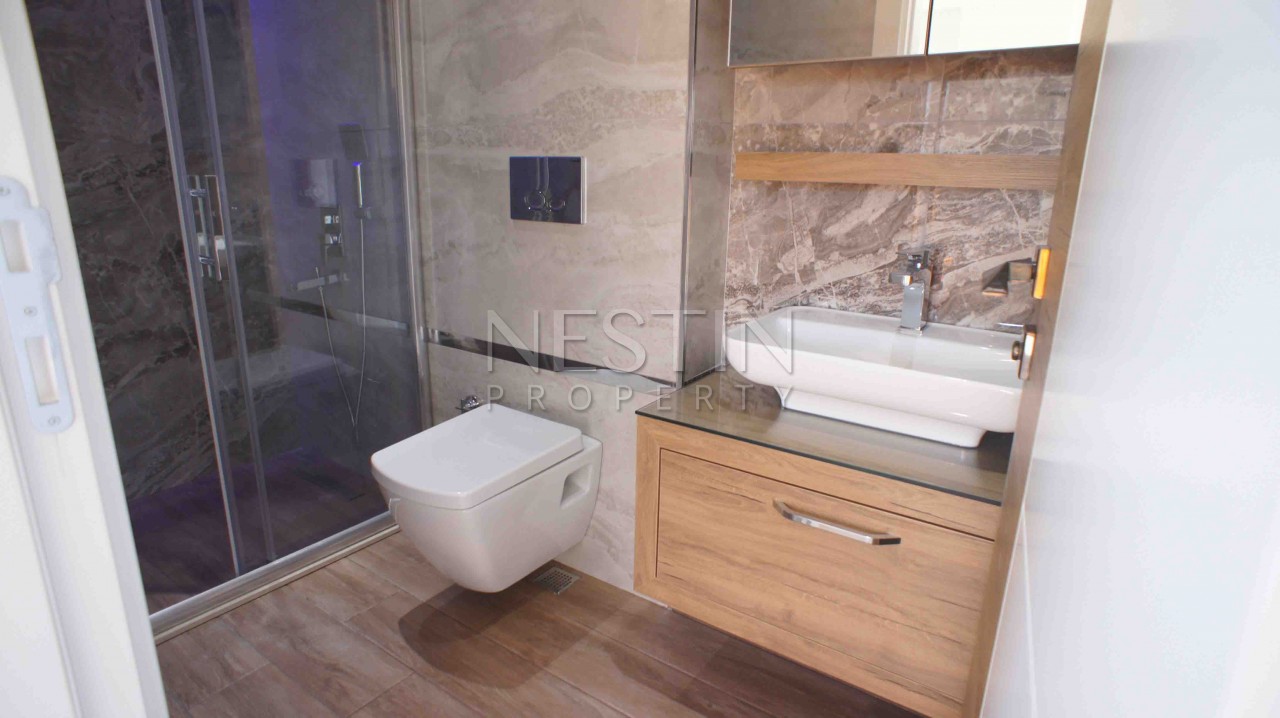 Пентхаус 4+1 в городе Аланья на первой линии от моря фото 37