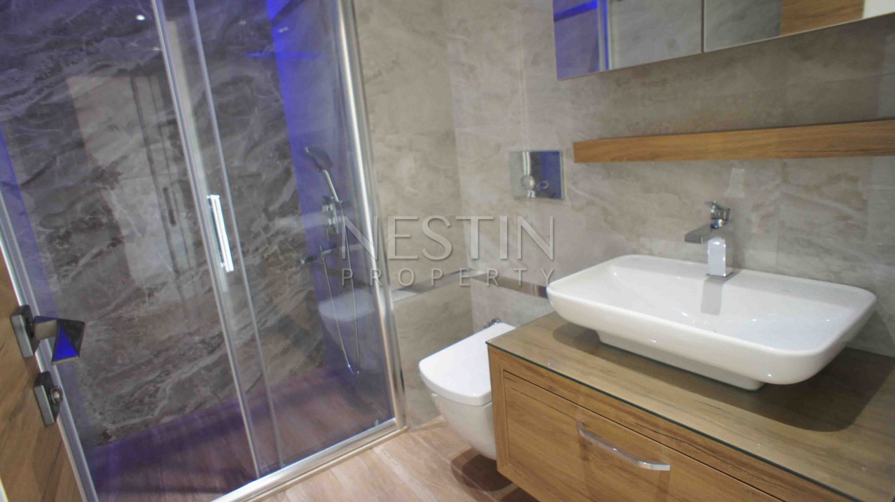 Пентхаус 4+1 в городе Аланья на первой линии от моря фото 38