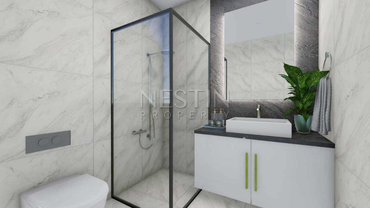 Пентхаусы 2+1 и 3+1 в комплексе на стадии строительства в районе Оба фото 18