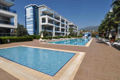 Садовый дуплекс 2+1 в районе Кестель в прекрасном жилом комплексе фото 2