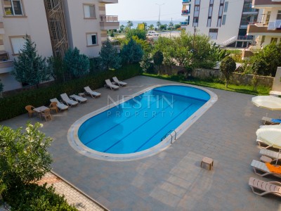 Квартира 1+1 с мебелью в районе Кестель с видом на море фото 4