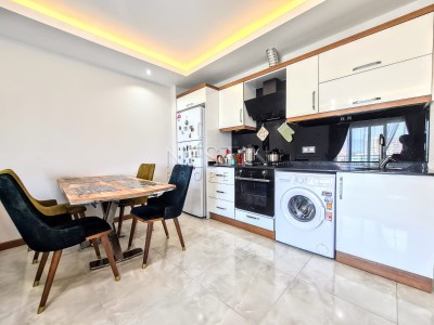 Просторная квартира 1+1 в Махмутларе с видом на море фото 9