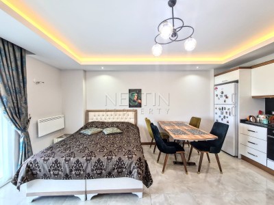 Просторная квартира 1+1 в Махмутларе с видом на море фото 10