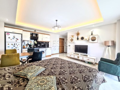 Просторная квартира 1+1 в Махмутларе с видом на море фото 14