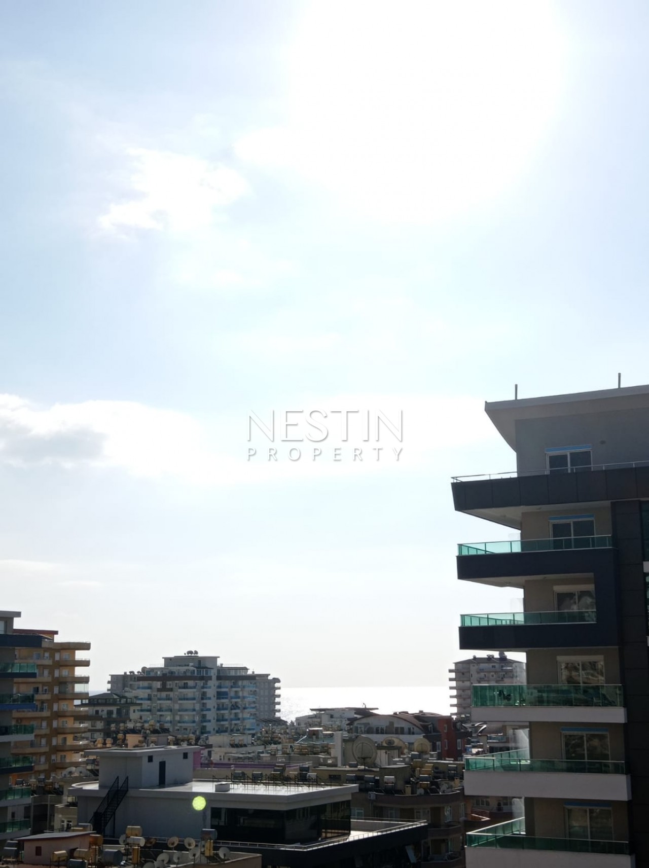 Квартира 1+1 в современном комплексе с видом на море в махмутлар фото 4