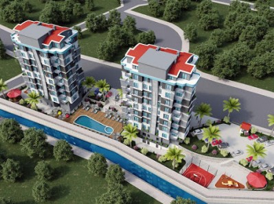 Новый жилой комплекс с инфрастуктурой в районе Авсаллар фото 1