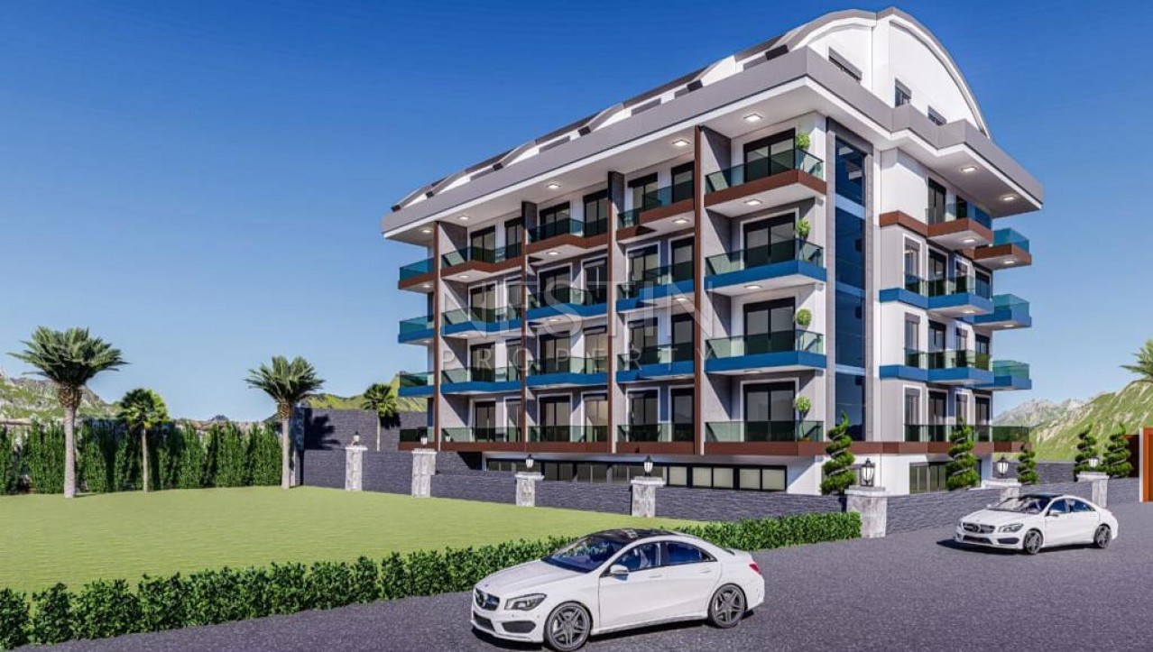 Новая квартира 1+1 в районе Махмутлар по привлекательной стоимости фото 2