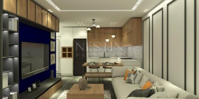 Новая квартира 1+1 в районе Махмутлар по привлекательной стоимости фото 6